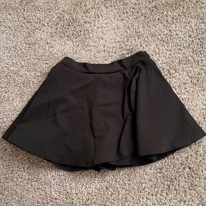 Chocolate Black Skater Skirt